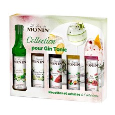 Gin and Tonic Box - 5 sciroppi in miniatura - Monin