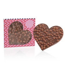 Cuore di Venchi in cioccolato al latte e nocciole piemontesi