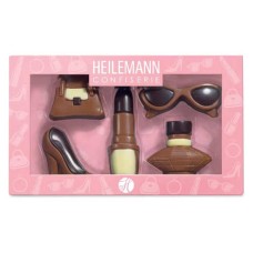 Scatola di accessori moda al cioccolato (confezione da 100 g)