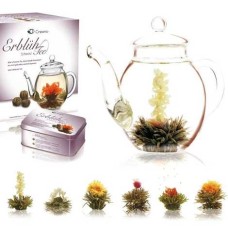 Set regalo Teapot and Abloom Black Tea Flowers