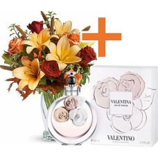 Profumo da donna Valentino Valentina Acqua Floreale + Fiori (Composizione Classica)