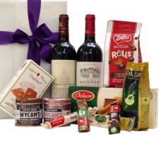 Due migliori vini francesi e prelibatezze belghe così deliziose