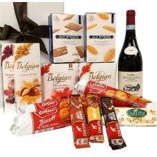 Delizioso pacchetto regalo belga con rosso italiano
