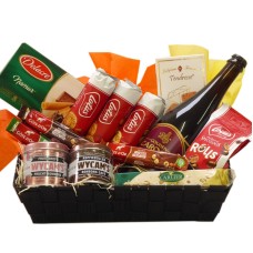 Cesto regalo belga con Gouden Carolus Classic in regalo