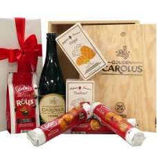 Pacchetto gourmet belga con triplo belga e biscotti belgi