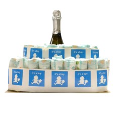 Pampertaart Evviva un ragazzo con prosecco italiano