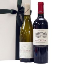 Red St. Emilion Grand Cru e Petit-Chablis bianco