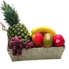 Cesto di frutta con frutta fresca +/- 4,4 kg