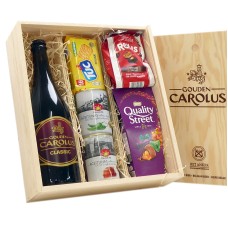 Birra di lusso belga con dolci salati e belgi