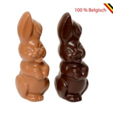 3 Duo Laughing Bunnies cioccolato Callebaut 12 cm M, D