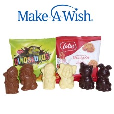 Regalo Make-A-Wish Sinterklaas con piccole figure di cioccolato