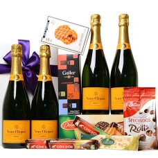 Pacchetto Champagne di lusso con prelibatezze di pura classe