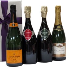 Quattro bolle Top Veuve Clicquot Gosset ed E. Roussin