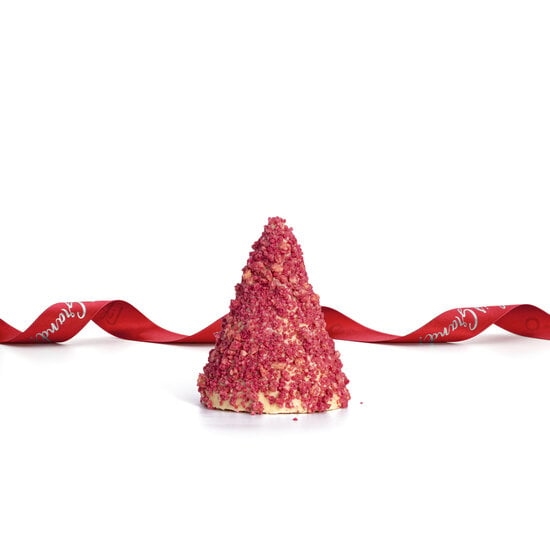 Croccante di lamponi all'albero di Natale