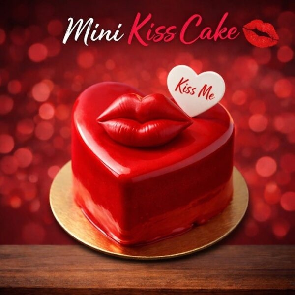 Mini torta a forma di bacio (BASE)
