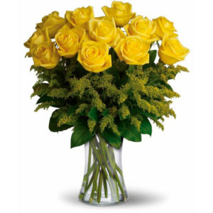 12 Yellow Roses (BASE)