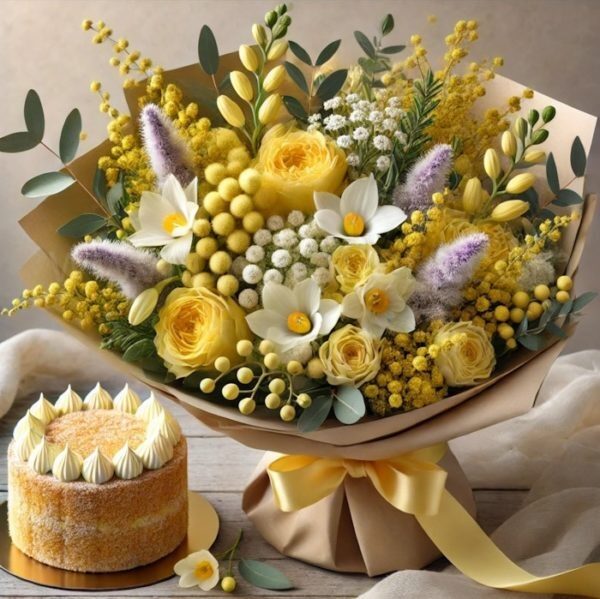 Bouquet and Cake (BASE)