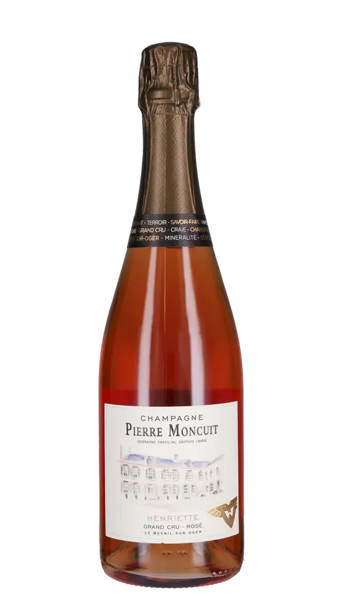 Champagne Rose Brut 'Henriette' Pierre Moncuit