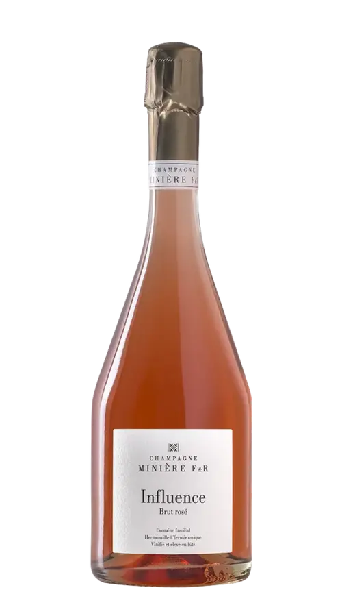 Champagne Rose Brut 'Influence' Miniere F&R