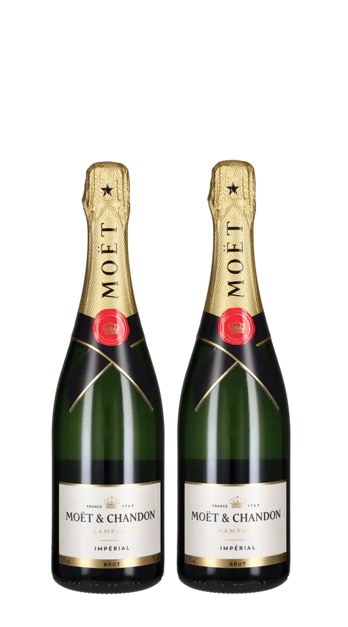 Confezione di champagne Brut 'Imperial' Moët & Chandon (2 bottiglie)