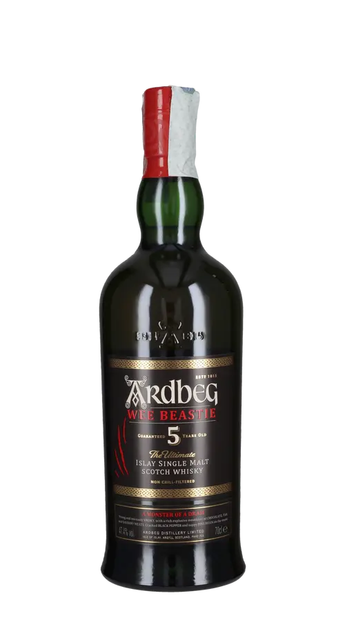 Whisky Single Malt 'Wee Beastie' Ardbeg 5 Anni