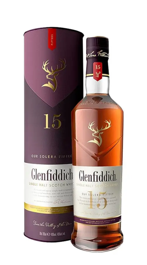Glenfiddich 15 anni Single Malt Whisky (confezione)