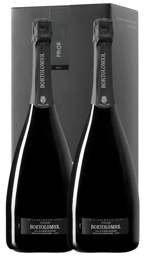 Scatola Prosecco Valdobbiadene 'Prior' Bortolomiol (2bt)