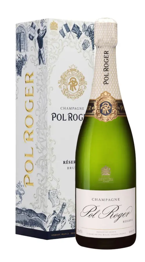 Champagne Brut Reserve Pol Roger (Confezione)