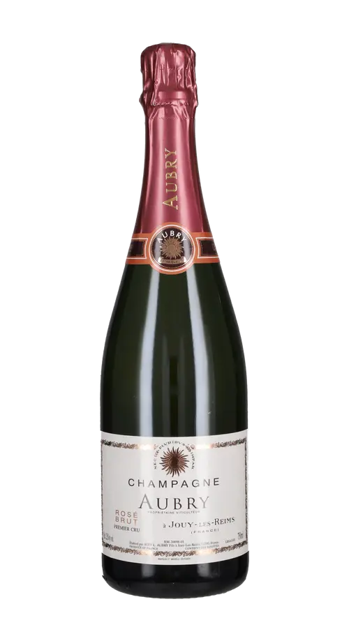 Champagne Rose Brut Premier Cru Aubry