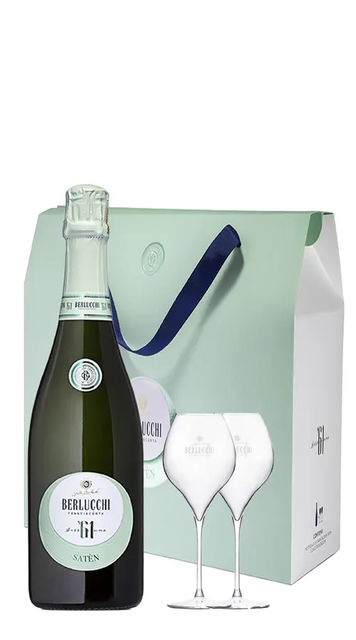 Confezione Bicchieri 'Franciacorta Saten 61' Set Bicchieri Berlucchi