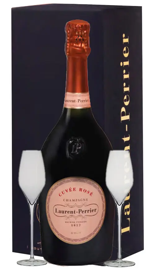 Champagne Cuvée Rosé Brut Laurent-Perrier in confezione di vetro