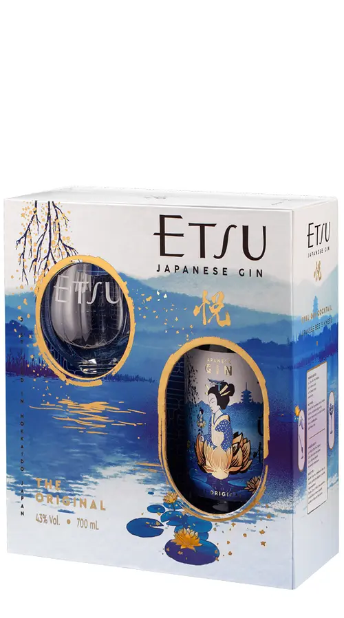 Confezione di bicchieri Gin Etsu