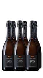 Confezione di vini Franciacorta Saten Castaldi (6 bottiglie)