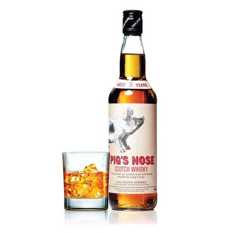 Whisky miscelato con naso di maiale - 40%