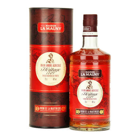 La Mauny Heritage 1749 - Rum ambrato - 40%