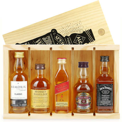 Introduzione alla selezione del whisky - 5 bottiglie campione