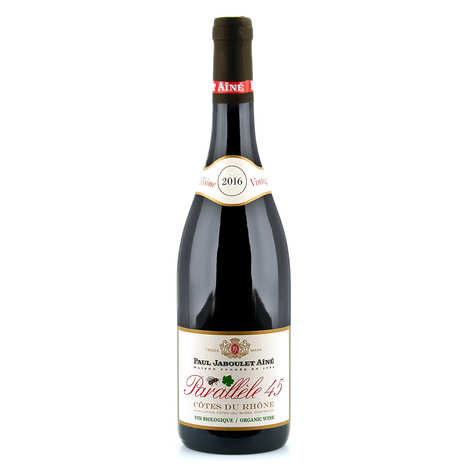 Vino rosso biologico C´tes du Rh´ne Parallle 45