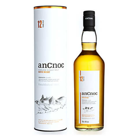 Whisky single malt AnCnoc 12 anni 40%