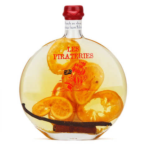 Punch al rum con schrub - 30%