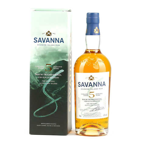 Rum Savanna tradizionale 5 anni - 43%.