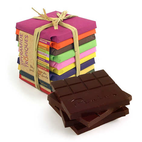 Piramide di cioccolato tropicale di Pralus