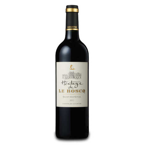 Vino rosso Hritage de Le Boscq Saint-Estphe