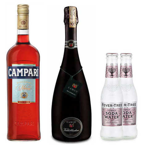 Kit cocktail Spritz Campari