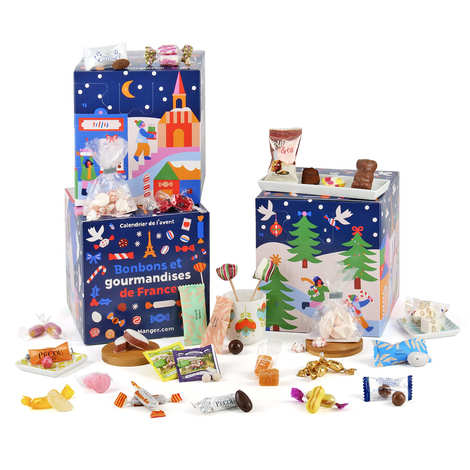 Calendario dell'Avvento di dolci e prelibatezze francesi (Il calendario gourmet)