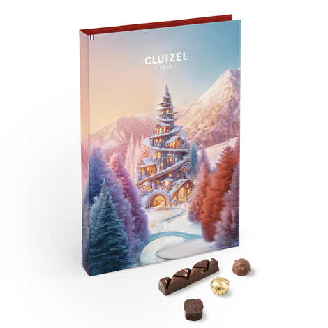 Calendario dell'avvento di Cluizel Chocolates - Exquisite Odyssey (Il calendario (273g))