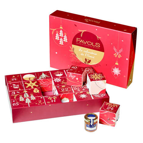 Favols Gourmet Jams Advent Calendar (The 24 x42g calendar)