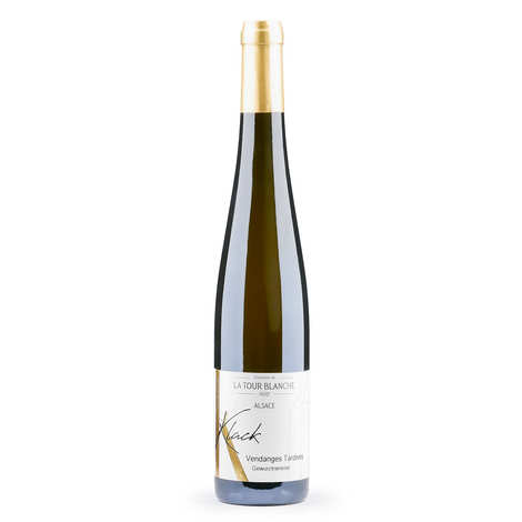 Vino da vendemmia tardiva dell'Alsazia - Gewurztraminer