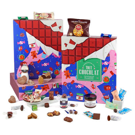 Calendario dell'Avvento dedicato al cioccolato (Il calendario gourmet)