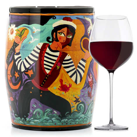 Puech Haut Le Benjamin Vino rosso in una Bib'Art - Ingrid B