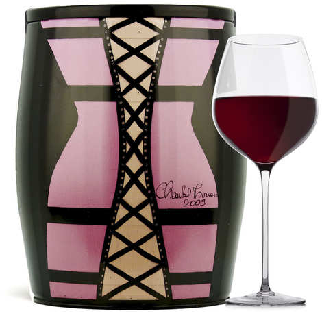 Puech Haut Le Benjamin in un Bib Art Vino Rosso - Chantal Thomass